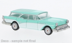 Brekina 18175 - H0 - Buick Caballero - türkis/weiß